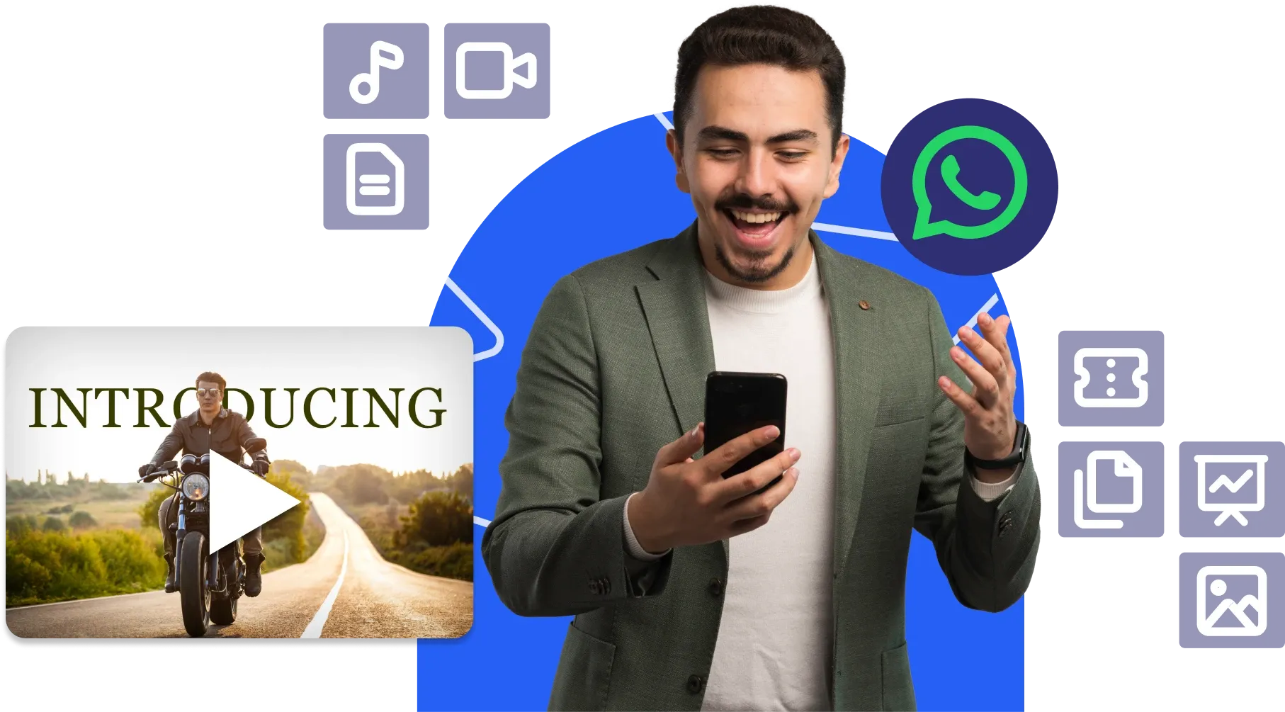 WhatsApp Chatbot Multimedia messages