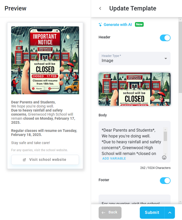 How to Create WhatsApp Custom Message Templates | Easy Social